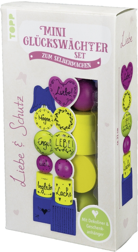 Mini-Gl&uuml;cksw&auml;chter Set Liebe & Schutz - Alice R&ouml;gele