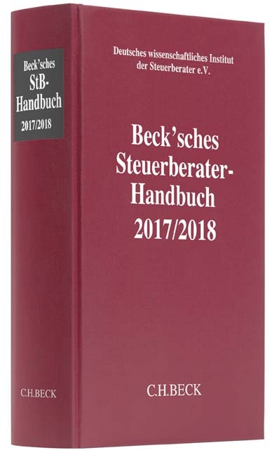 Beck'sches Steuerberater-Handbuch 2017/2018 - 