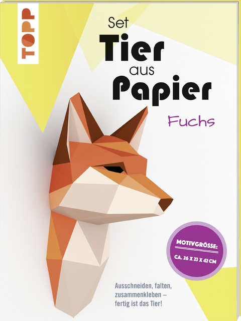 Tier aus Papier (Bastel-Set) - Fuchs - Patrick Kr&auml;mer