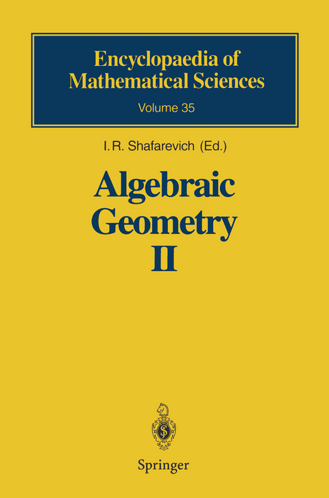 Algebraic Geometry II - 