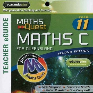 Maths Quest Maths C Year 11 for Queensland 2E Teacher Edition eGuidePLUS (Registration Card)