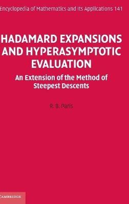 Hadamard Expansions and Hyperasymptotic Evaluation - R. B. Paris