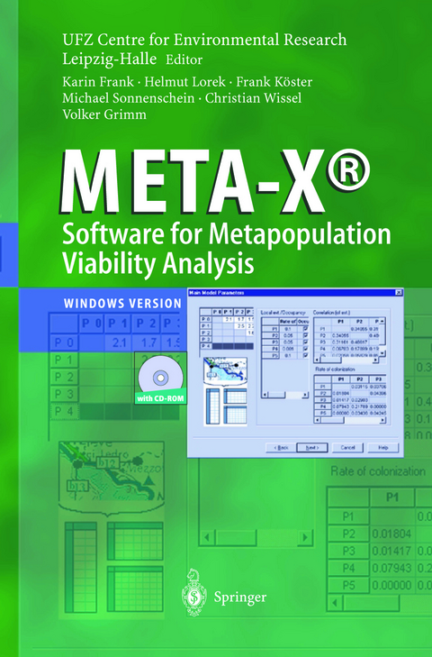 META-X&reg;-Software for Metapopulation Viability Analysis - Karin Frank, Helmut Lorek, Frank K&ouml;ster, Michael Sonnenschein, Christian Wissel, Volker Grimm