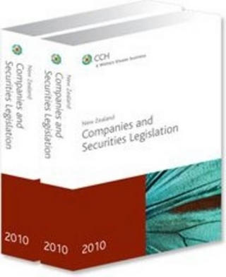 New Zealand Companies and Securities Legislation