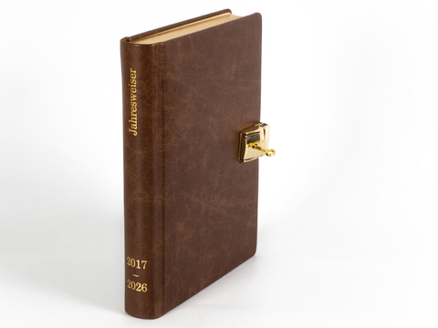 Kalenderbuch Jahresweiser 2017-2026 "Der Geheimnisvolle" - 