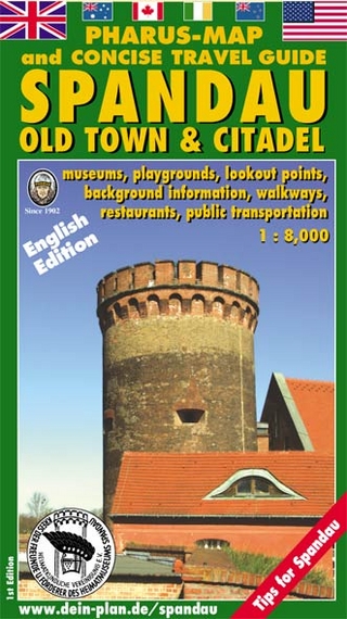 Pharus-map and concise travel guide Spandau old town & citadel