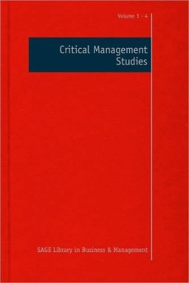 Critical Management Studies - 