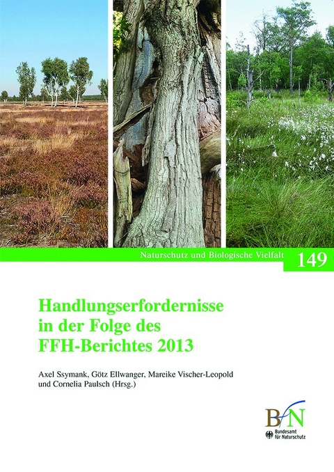 Handlungserfordernisse in der Folge des FFH-Berichtes 2013 - 