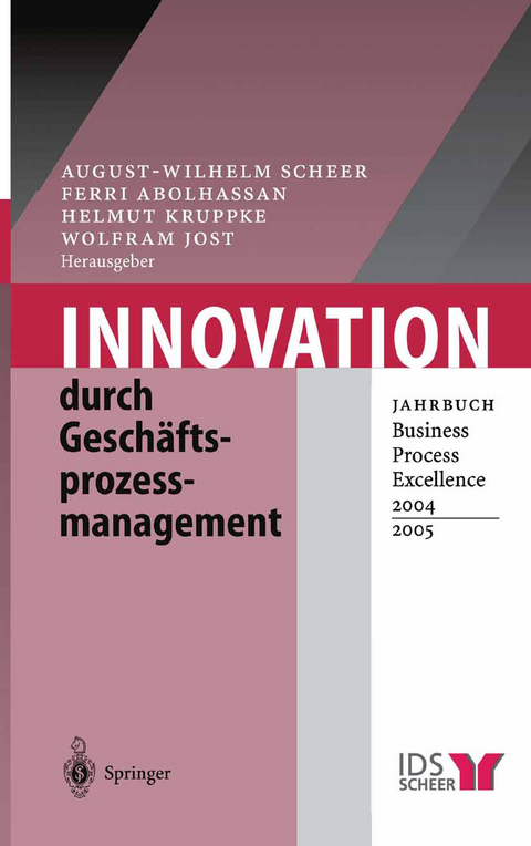Innovation durch Gesch&auml;ftsprozessmanagement - 