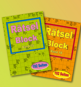 Rätselblock in großer Schrift