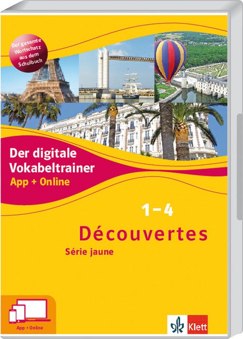 Vokabeltrainer D&eacute;couvertes 1-4 S&eacute;rie jaune
