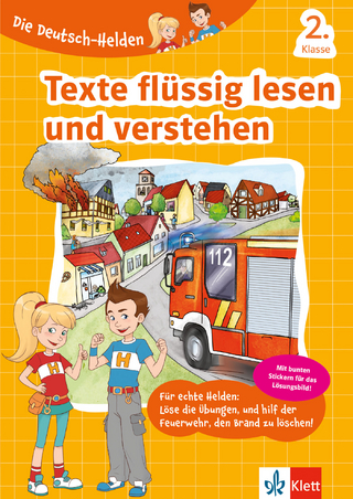 Klett Die Deutsch-Helden: Texte flüssig lesen und verstehen 2. Klasse
