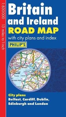 Philip's Britain and Ireland Road Map -  Philip's