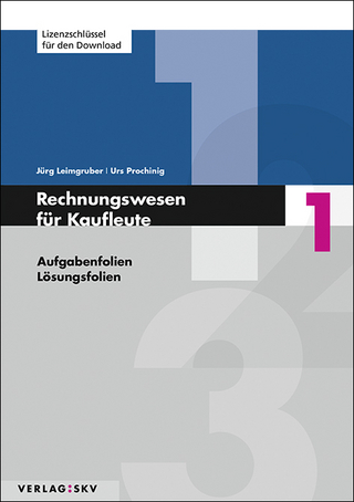 Rechnungswesen für Kaufleute / Rechnungswesen für Kaufleute 1 - Aufgaben- und Lösungsfolien