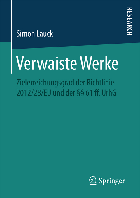 Verwaiste Werke - Simon Lauck