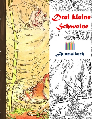 Drei kleine Schweine (Ausmalbuch)