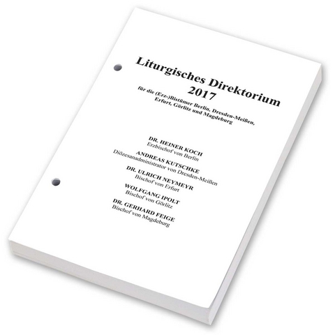 Liturgisches Direktorium 2017