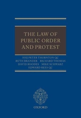 The Law of Public Order and Protest
