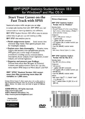 IBM® SPSS® 18.0 Integrated Student Version - Inc. Spss
