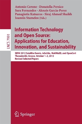 Information Technology and Open Source: Applications for Education, Innovation, and Sustainability - 