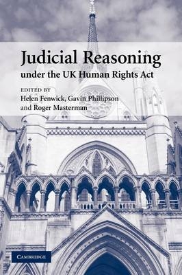 Judicial Reasoning under the UK Human Rights Act - 