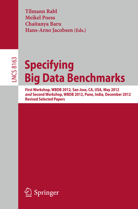 Specifying Big Data Benchmarks - 