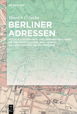Berliner Adressen -  Hinrich C. Seeba