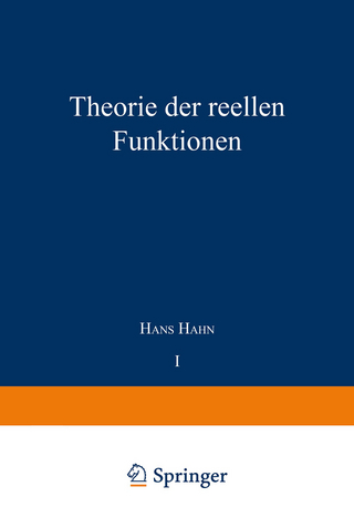 Theorie der reellen Funktionen
