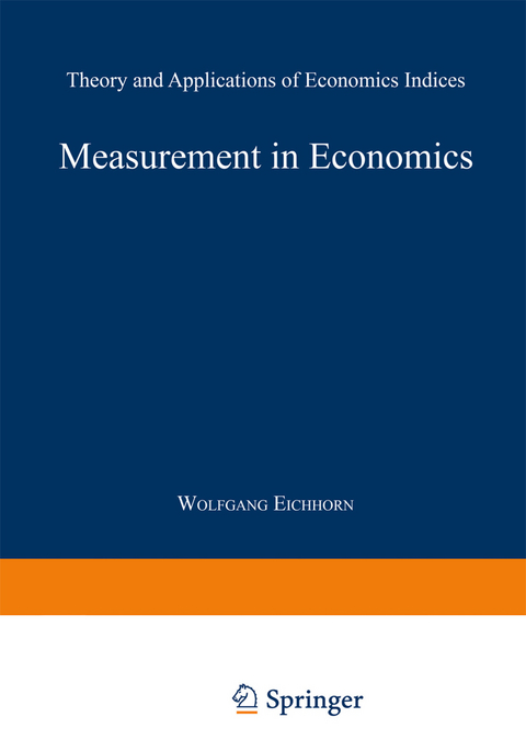 Measurement in Economics - 