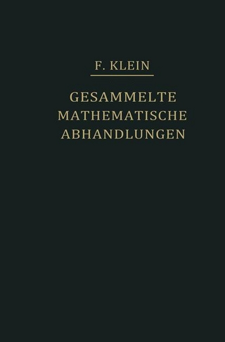 Gesammelte Mathematische Abhandlungen III