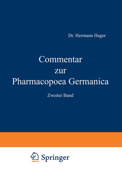 Commentar zur Pharmacopoea Germanica - 
