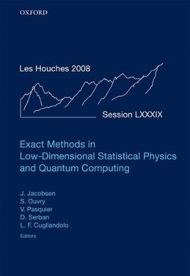 Exact Methods in Low-dimensional Statistical Physics and Quantum Computing