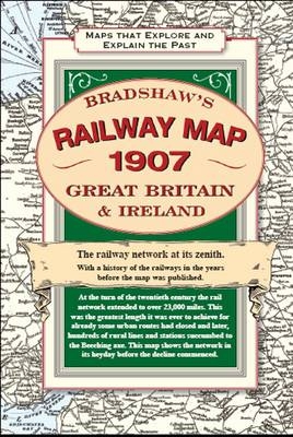 Bradshaw's Railway Map Britain and Ireland 1907