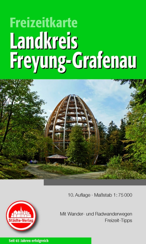 Freizeitkarte Freyung-Grafenau - 