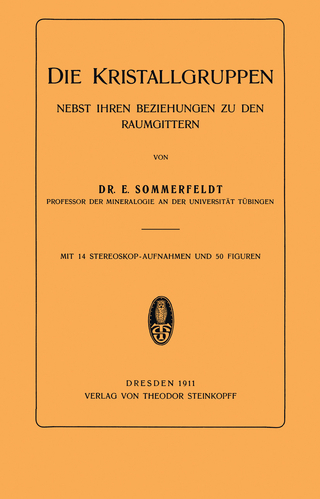 Die Kristallgruppen