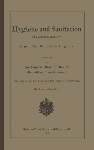 Hygiene and Sanitation („Gesundheitsbüchlein“)