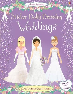 Sticker Dolly Dressing Weddings - Fiona Watt