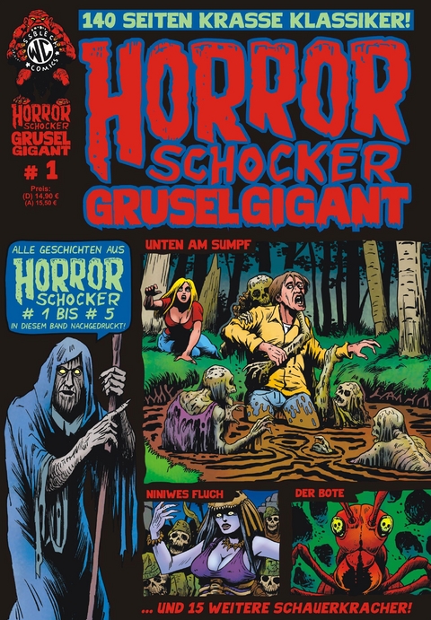 HORRORSCHOCKER Grusel Gigant 1 - Levin Kurio, Josef Rother, Boris Koch