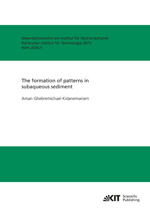 The formation of patterns in subaqueous sediment - Aman Ghebremichael Kidanemariam