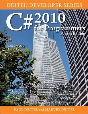 C# 2010 for Programmers - Paul J. Deitel, Harvey M. Deitel