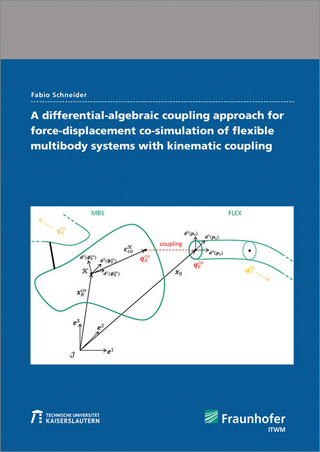 A differential-algebraic coupling approach for force-displacement co-simulation of flexible multibody systems with kinematic coupling