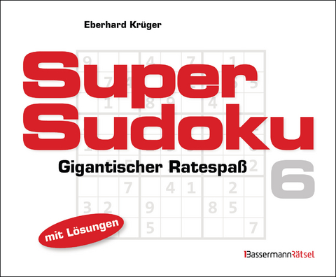 Supersudoku 6 - Eberhard Kr&uuml;ger
