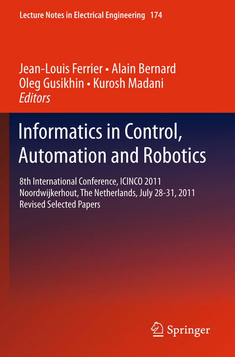 Informatics in Control, Automation and Robotics - 