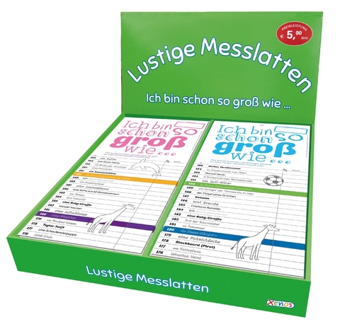 Display: Ich bin schon so gro&szlig; wie ...