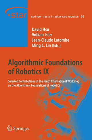 Algorithmic Foundations of Robotics IX