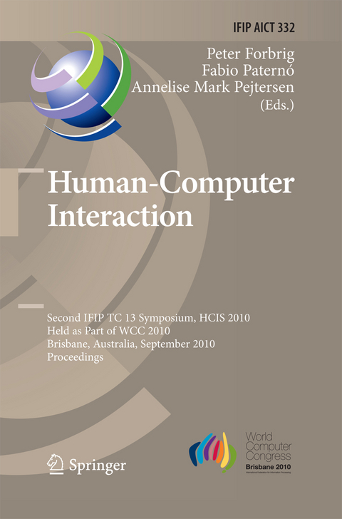 Human-Computer Interaction - 