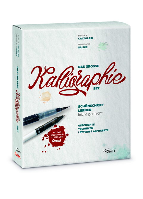 Das große Kalligraphie-Set - Schönschrift lernen leicht gemacht - Barbara Calzolari, Alessandro Salice