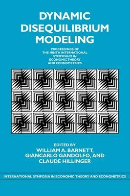 Dynamic Disequilibrium Modeling: Theory and Applications