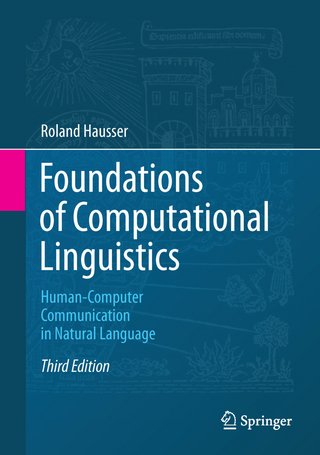 Foundations of Computational Linguistics