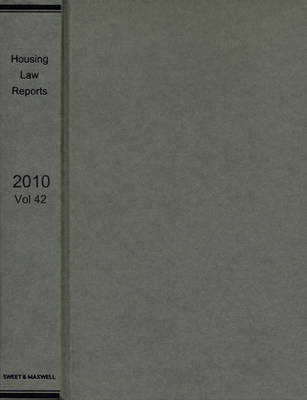 Housing Law Reports - 